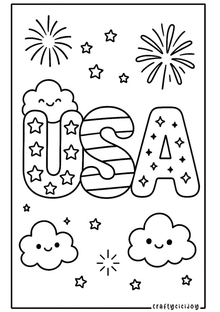 Fourth of July Coloring Sheets - 10 Free PDF Printables to Celebrate! 11 10 1