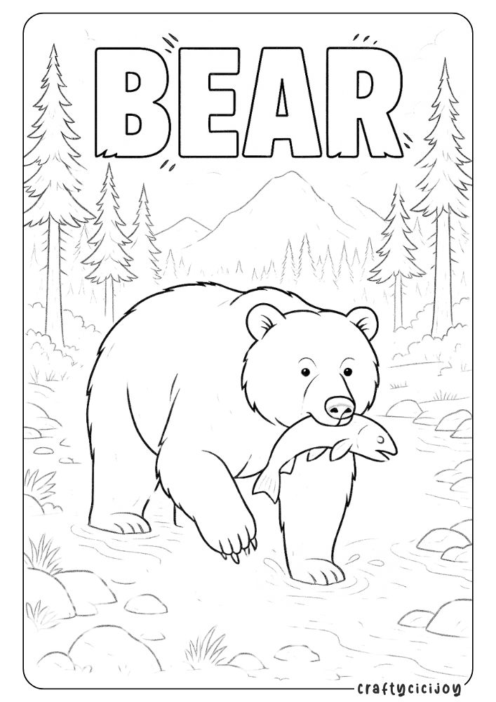 Animal Coloring Sheets (Free PDF Printables) 11 10 5