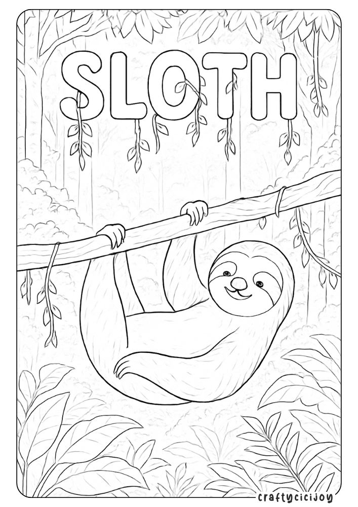 Animal Coloring Sheets (Free PDF Printables) 12 11 1