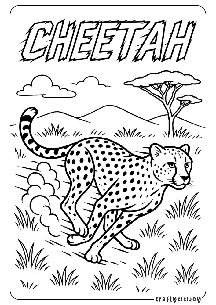 Animal Coloring Sheets (Free PDF Printables) 15 14 1
