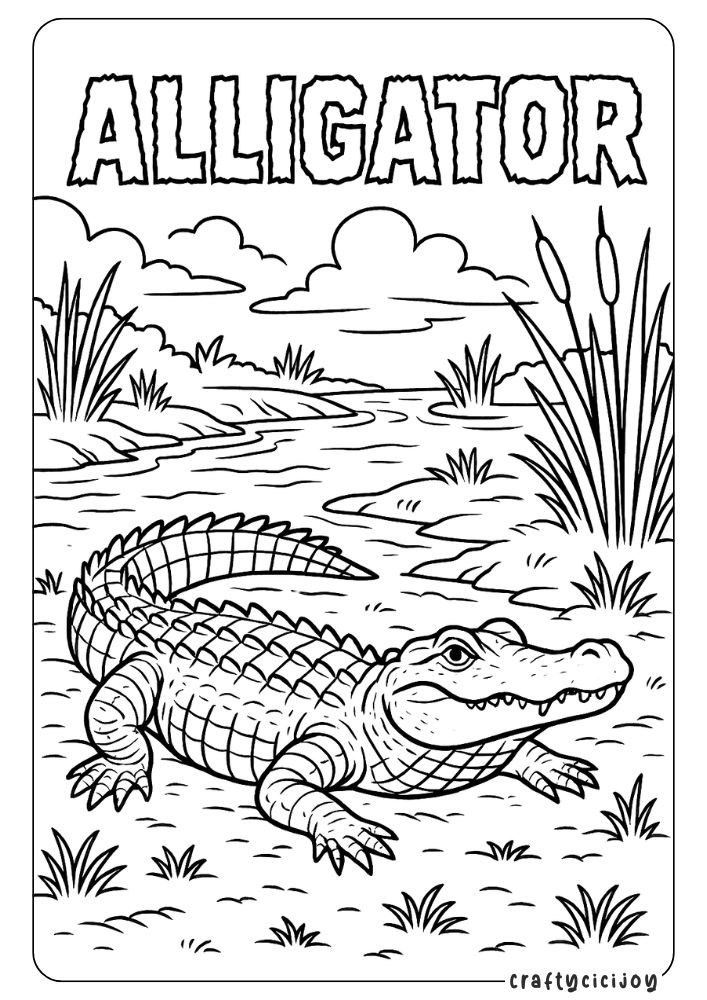 Animal Coloring Sheets (Free PDF Printables) 16 15 1