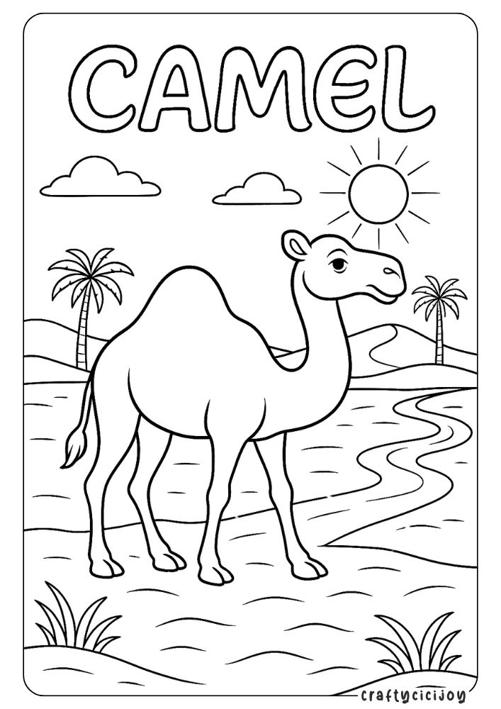 Animal Coloring Sheets (Free PDF Printables) 17 16 1
