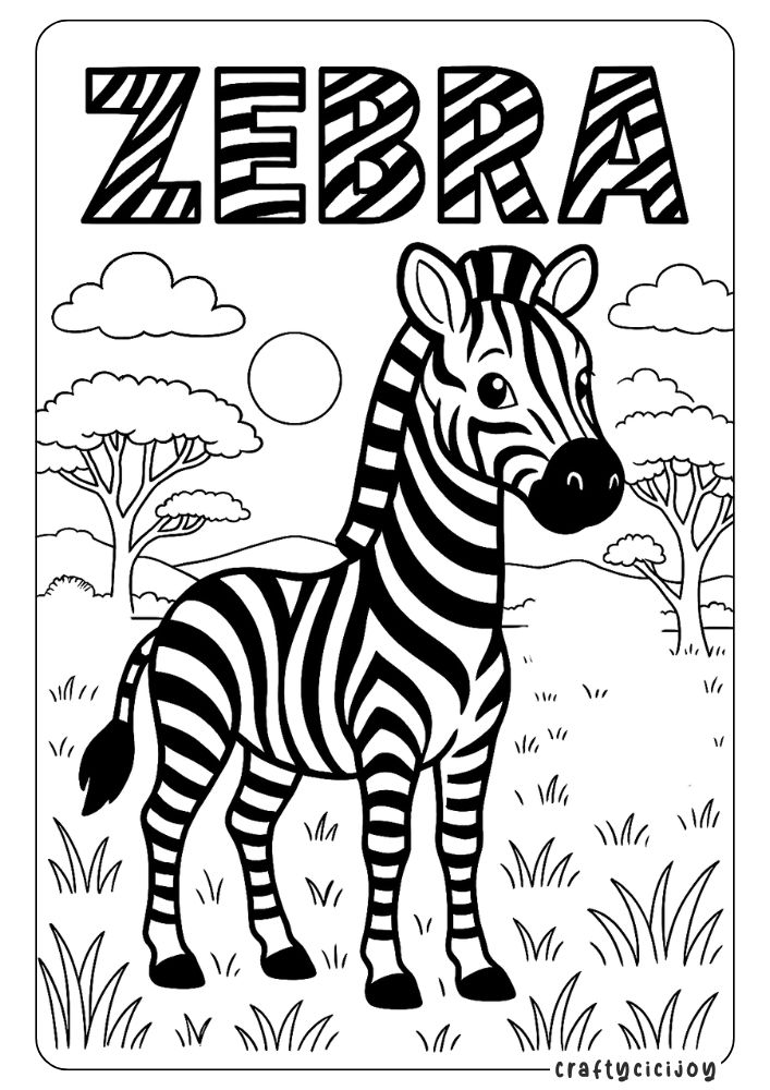 Animal Coloring Sheets (Free PDF Printables) 20 19
