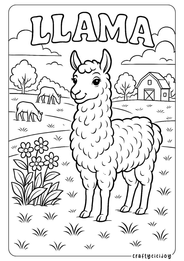 Animal Coloring Sheets (Free PDF Printables) 3 2 6