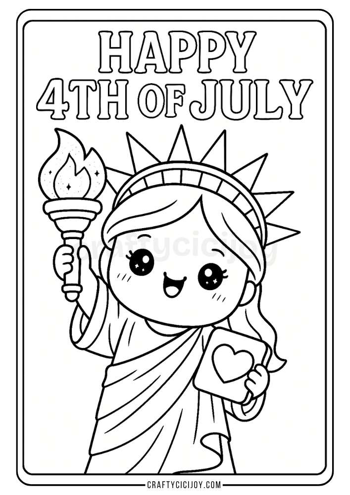 Fourth of July Coloring Sheets (Free Printable PDFs) 12 2 8