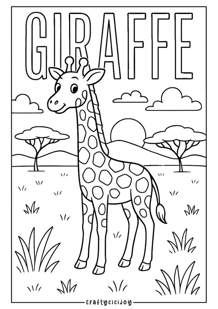 Animal Coloring Sheets (Free PDF Printables) 23 23