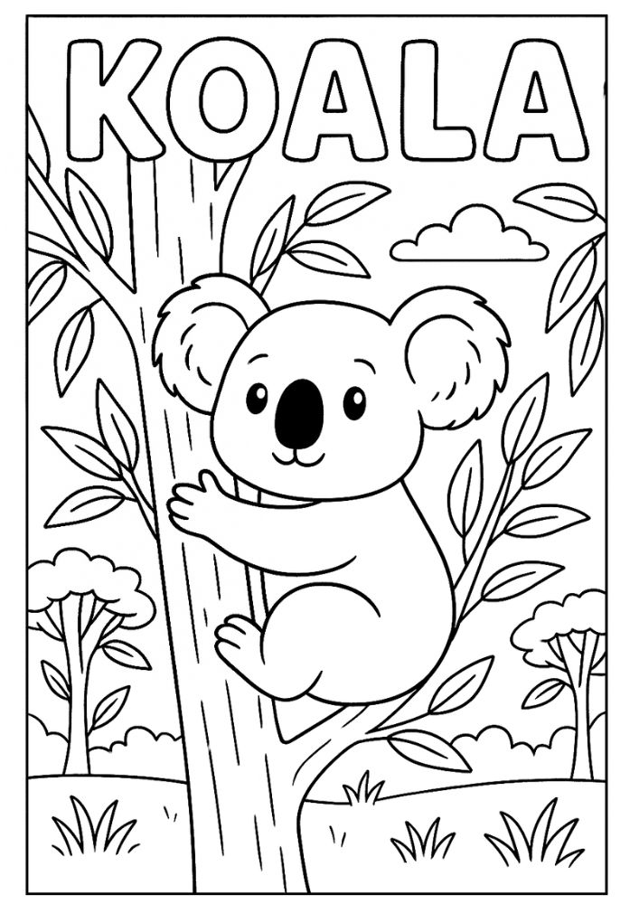 Animal Coloring Sheets (Free PDF Printables) 24 24