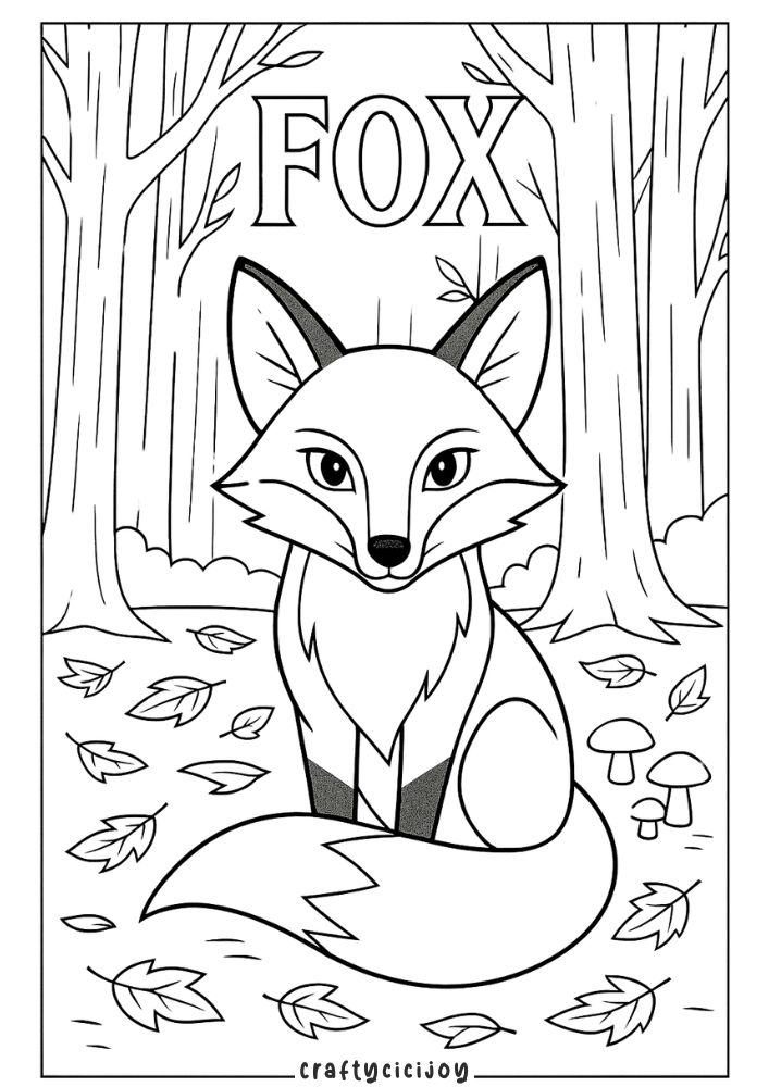 Animal Coloring Sheets (Free PDF Printables) 27 27