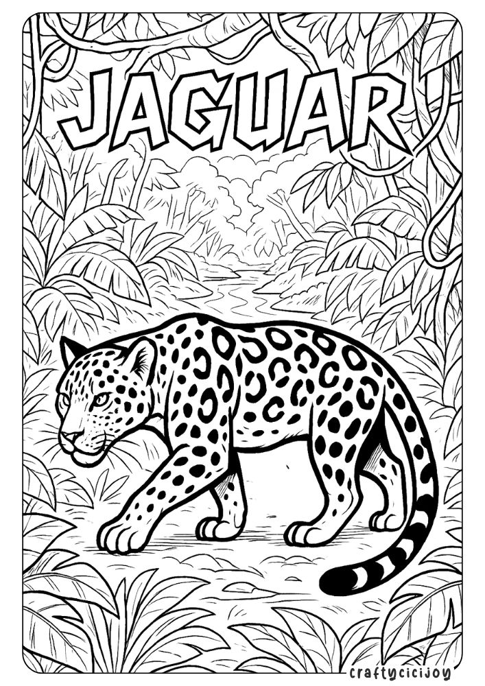 Animal Coloring Sheets (Free PDF Printables) 4 3 5