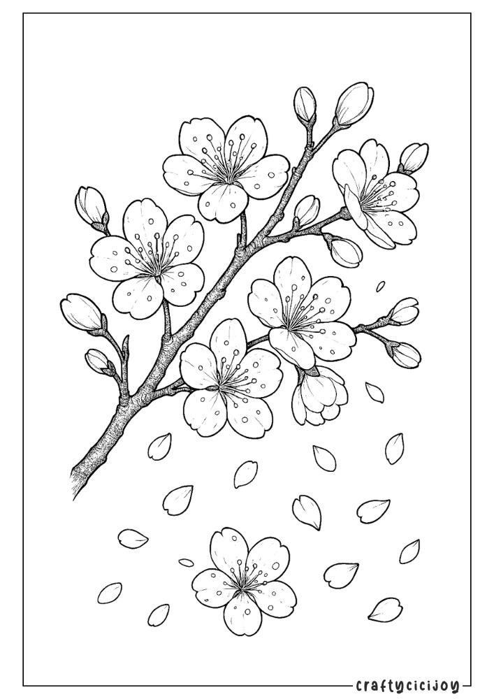 Flower Coloring Sheets (50 Free PDF Printables) 36 35