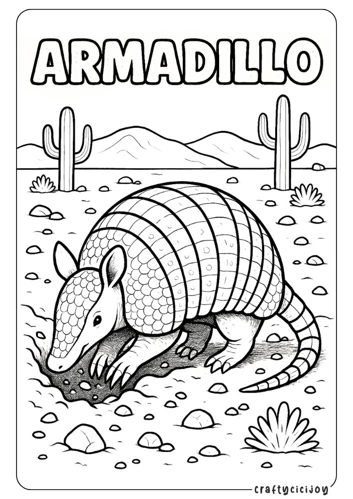 Animal Coloring Sheets (Free PDF Printables) 6 5 5