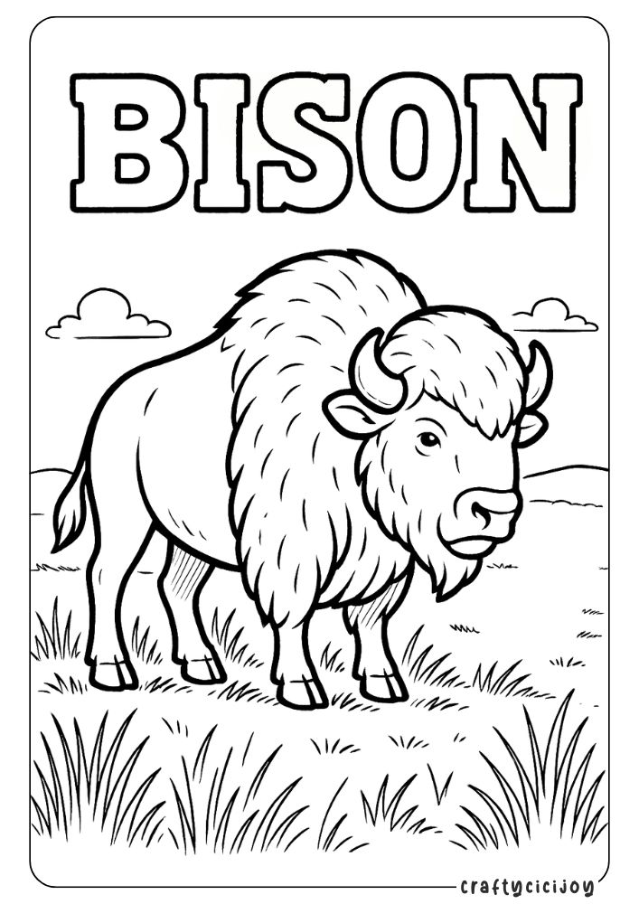 Animal Coloring Sheets (Free PDF Printables) 8 7 5