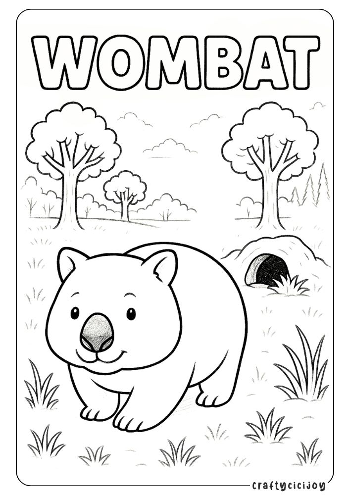 Animal Coloring Sheets (Free PDF Printables) 9 8 5