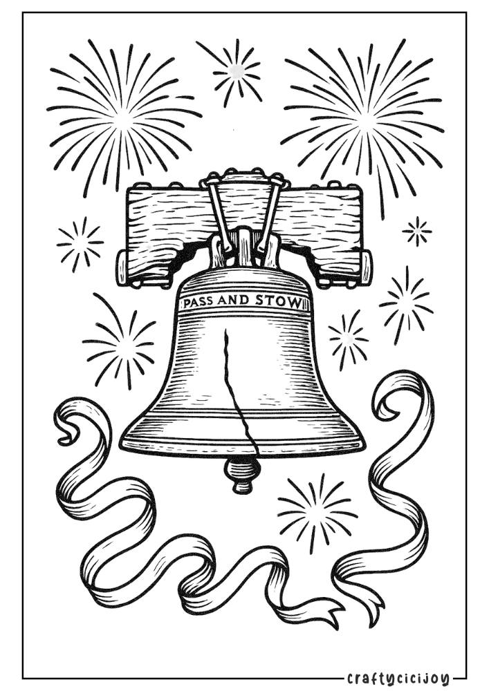 Fourth of July Coloring Sheets - 10 Free PDF Printables to Celebrate! 10 9 1