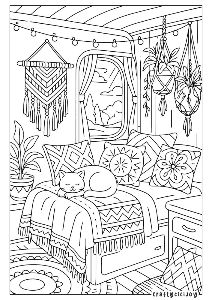 Aesthetic Coloring Pages: 50+ FREE Printable Chic PDF Designs 13 Aesthetic Coloring Pages 13
