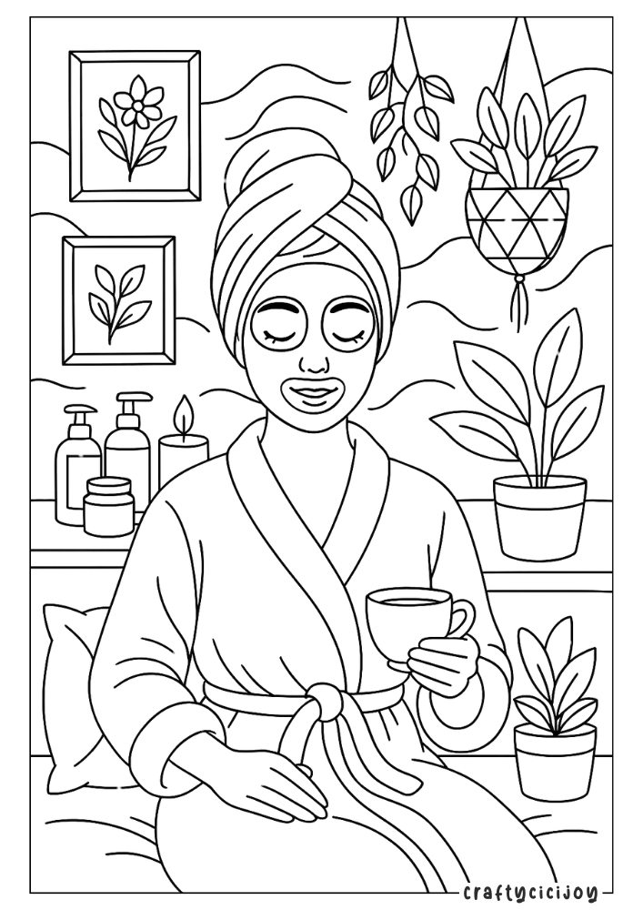 Aesthetic Coloring Pages: 50+ FREE Printable Chic PDF Designs 14 Aesthetic Coloring Pages 14