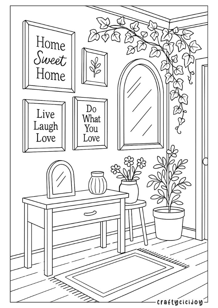 Aesthetic Coloring Pages: 50+ FREE Printable Chic PDF Designs 17 Aesthetic Coloring Pages 17