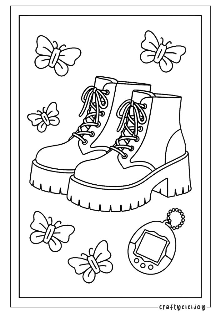 Aesthetic Coloring Pages: 50+ FREE Printable Chic PDF Designs 23 Aesthetic Coloring Pages 23