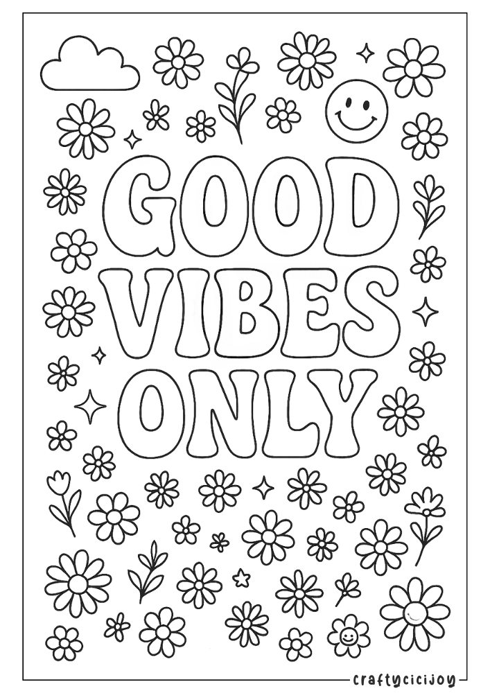 Aesthetic Coloring Pages: 50+ FREE Printable Chic PDF Designs 4 Aesthetic Coloring Pages 4