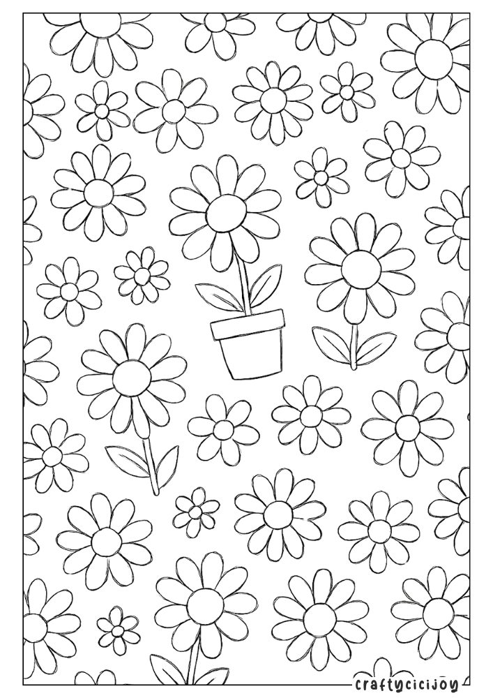 Aesthetic Coloring Pages: 50+ FREE Printable Chic PDF Designs 48 Aesthetic Coloring Pages 48