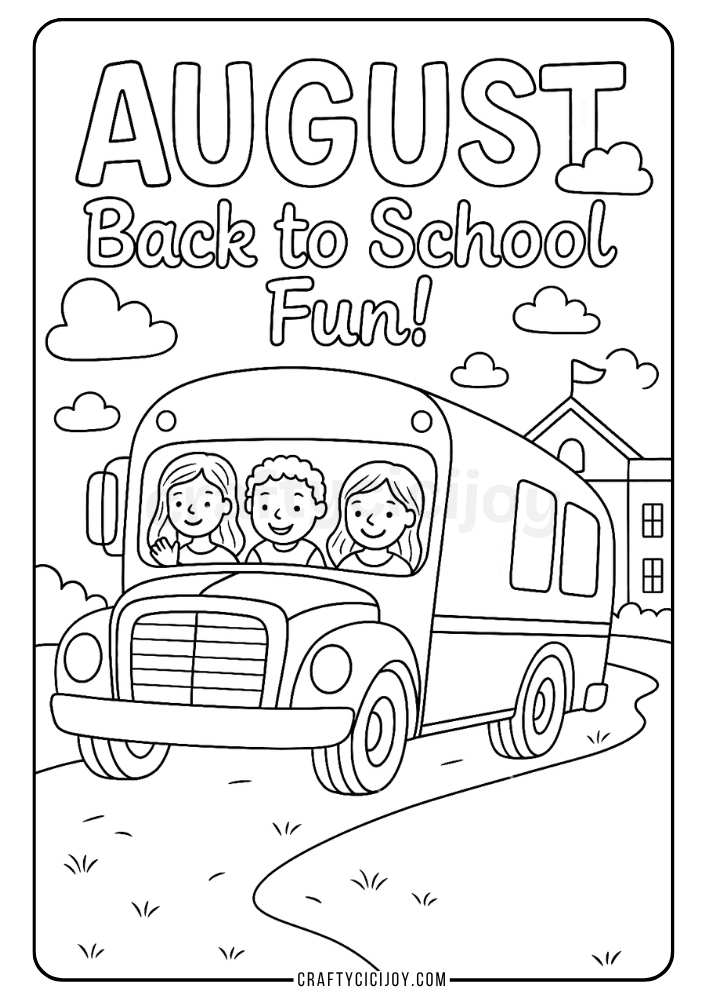 August Coloring Sheets (Free Printable PDFs) 14 August Coloring Pages 8
