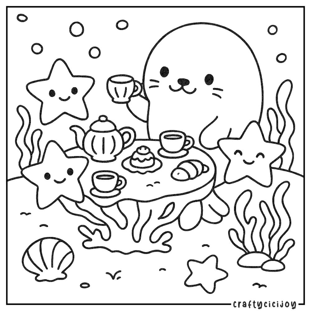 Cute Summer Coloring Sheets (15 Free PDF Printables) 13 Cute Summer Coloring Sheets 13