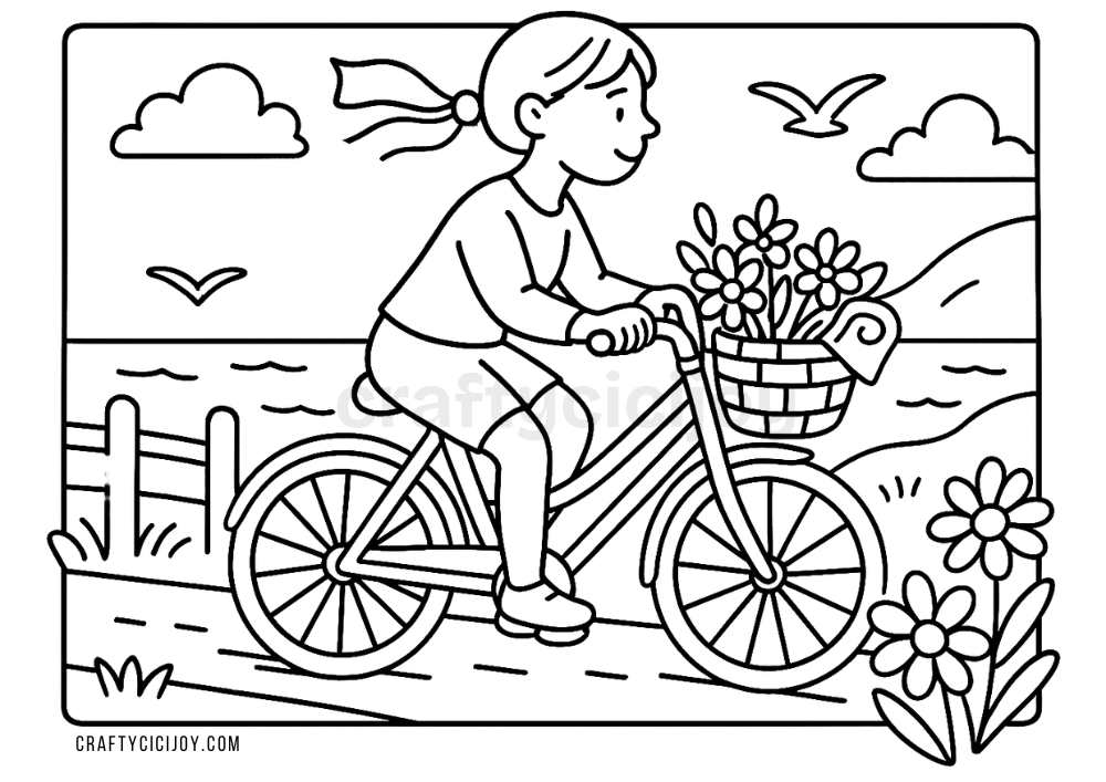 Cozy Summer Coloring Pages (10 Free Printable PDFs) 2 Cozy Summer Coloring Pages 4