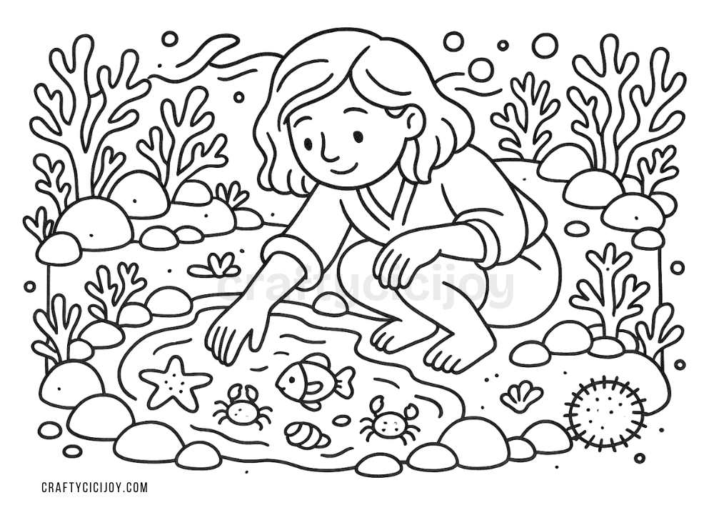 Cozy Summer Coloring Pages (10 Free Printable PDFs) 6 Cozy Summer Coloring Pages 8