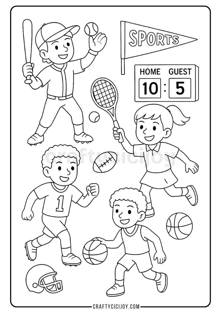 Kids Coloring Pages (20 Free Printable PDFs) 15 Kids Coloring Sheets 16