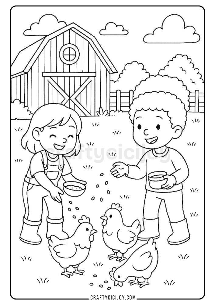 Kids Coloring Pages (20 Free Printable PDFs) 6 Kids Coloring Sheets 7