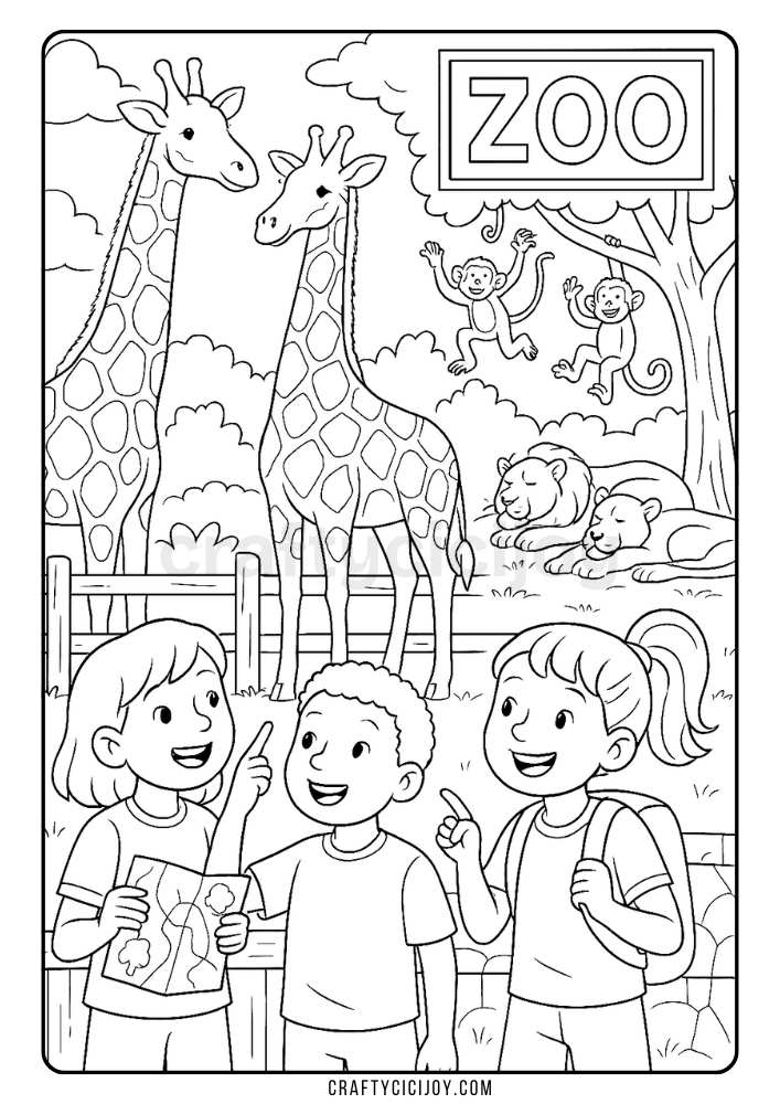 Kids Coloring Pages (20 Free Printable PDFs) 7 Kids Coloring Sheets 8