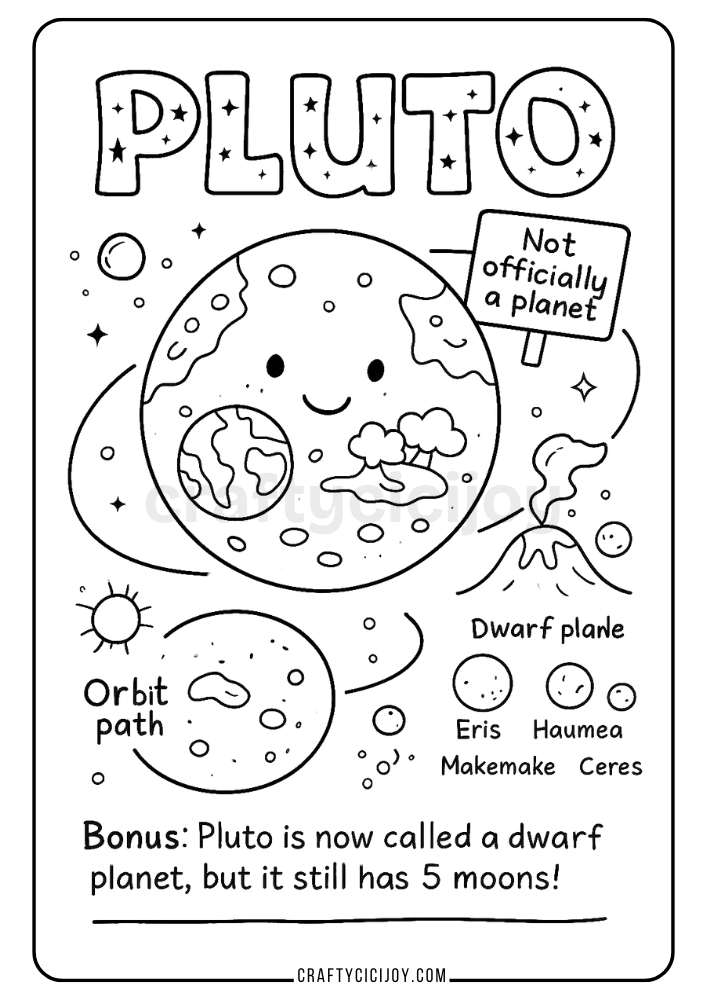 Planets Coloring Pages