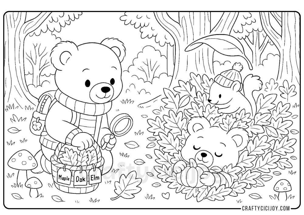 Free Printable Fall Coloring Pages (80 PDF's) 81 1 1