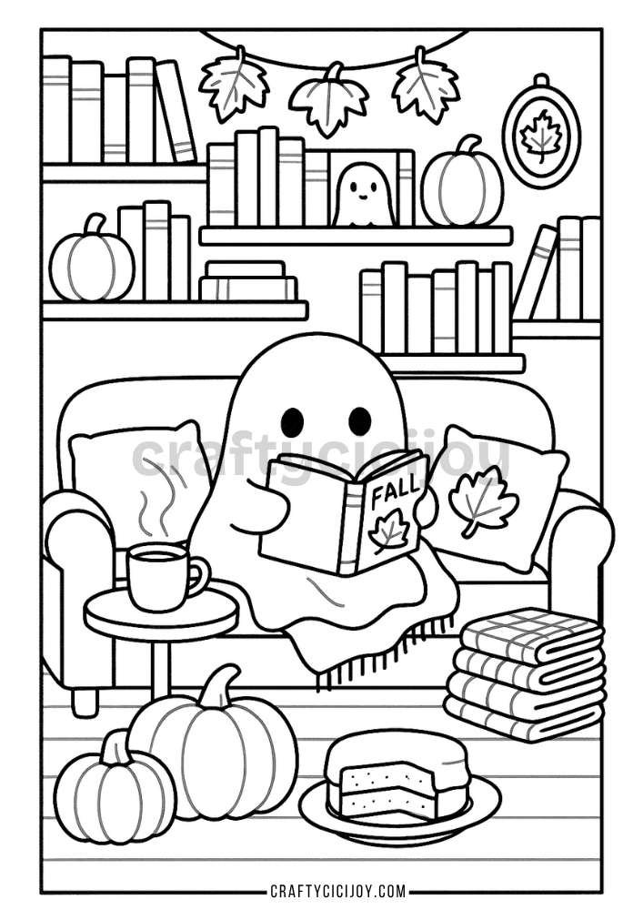 Free Printable Fall Coloring Pages (80 PDF's) 10 12