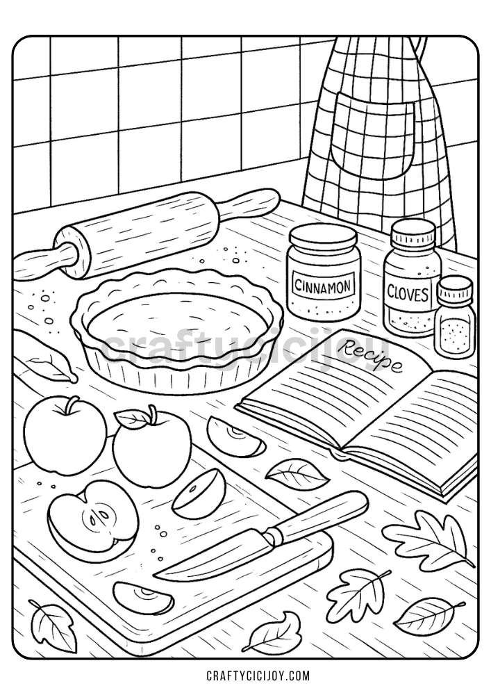 Free Printable Fall Coloring Pages (80 PDF's) 17 20