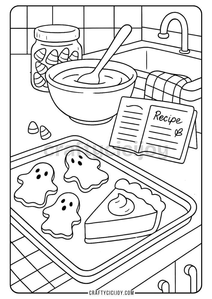 Free Printable Fall Coloring Pages (80 PDF's) 31 33