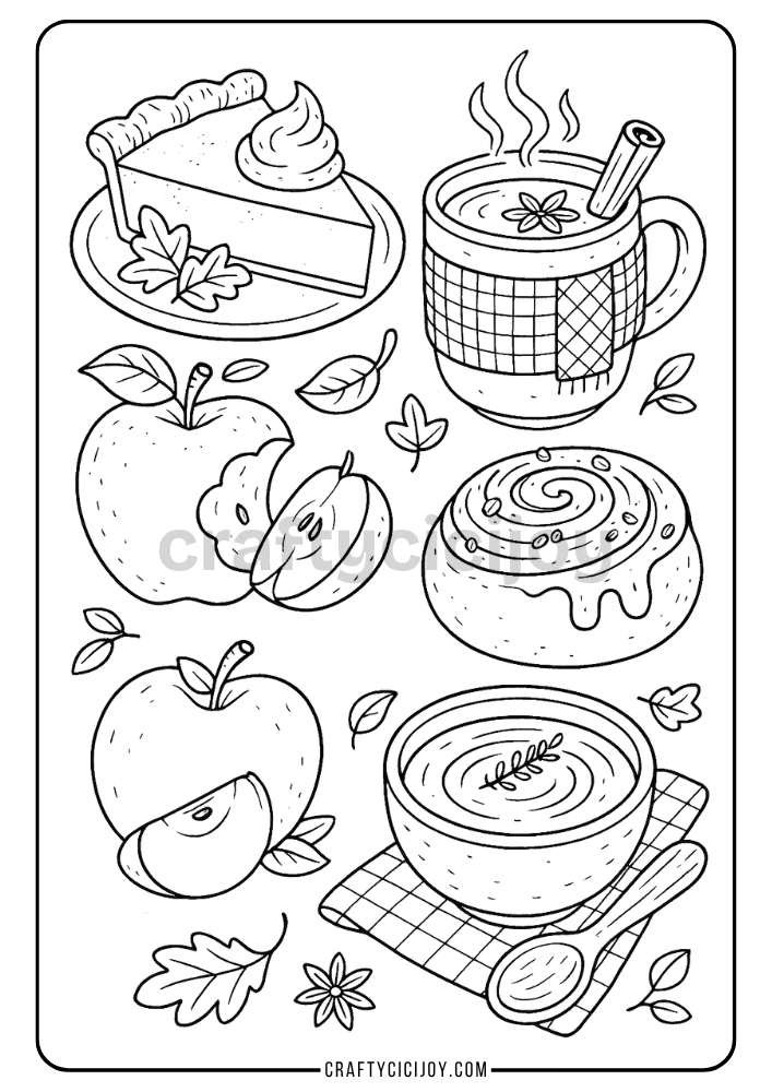 Free Printable Fall Coloring Pages (80 PDF's) 32 34