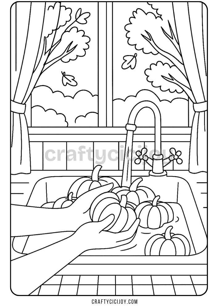 Free Printable Fall Coloring Pages (80 PDF's) 37 39