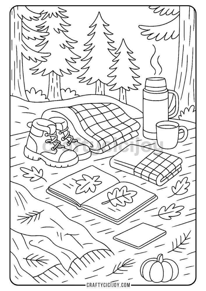 Free Printable Fall Coloring Pages (80 PDF's) 44 46