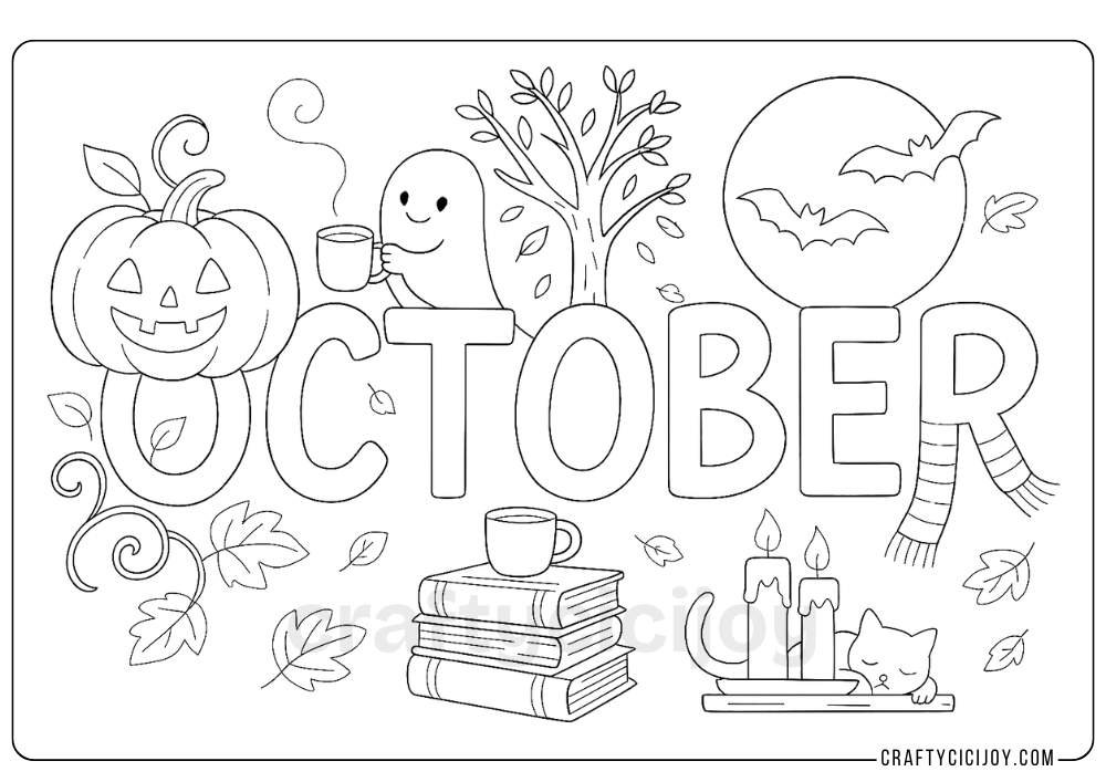 Free Printable Fall Coloring Pages (80 PDF's) 85 5 1