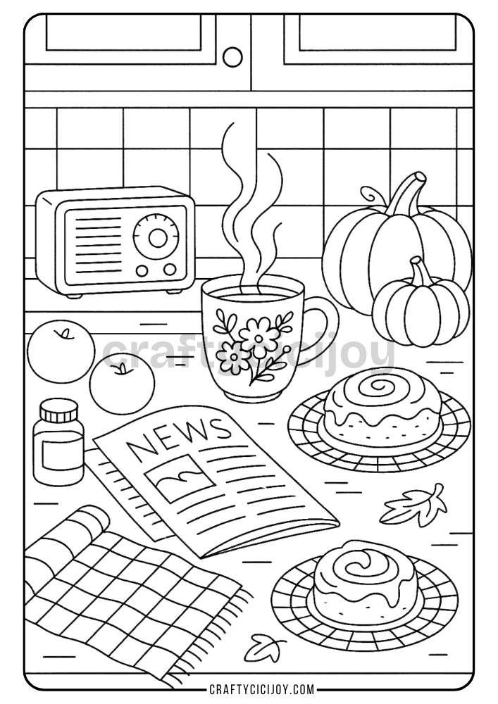 Free Printable Fall Coloring Pages (80 PDF's) 47 50