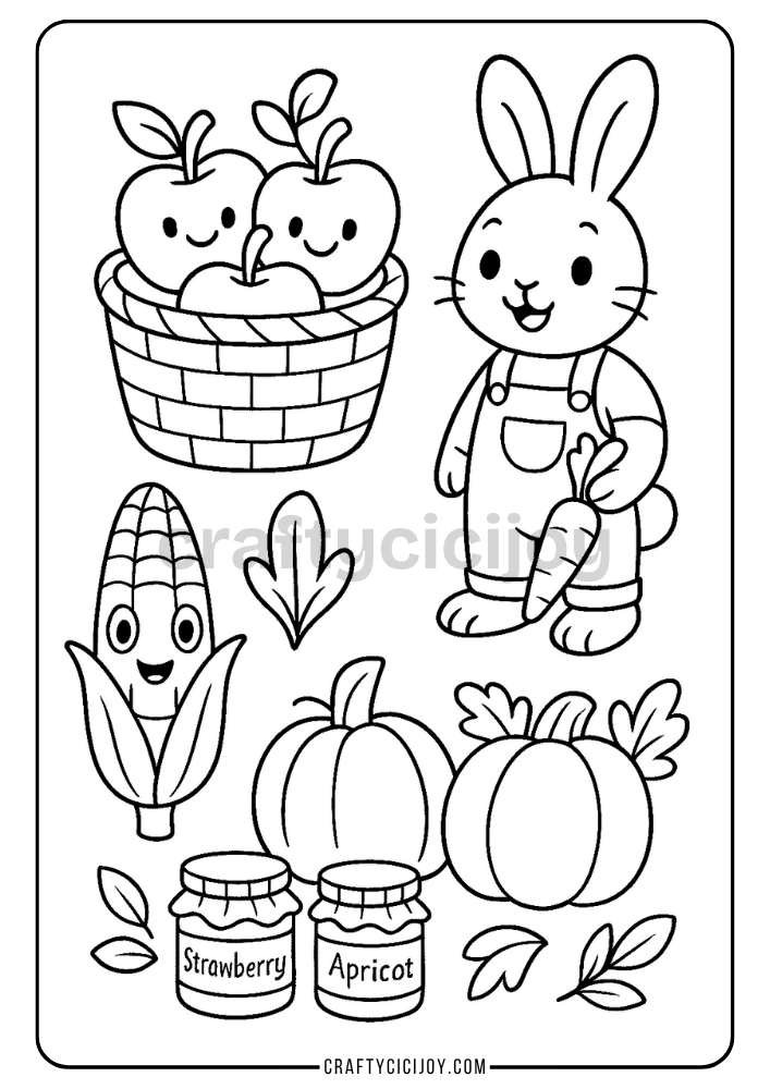 Free Printable Fall Coloring Pages (80 PDF's) 62 68