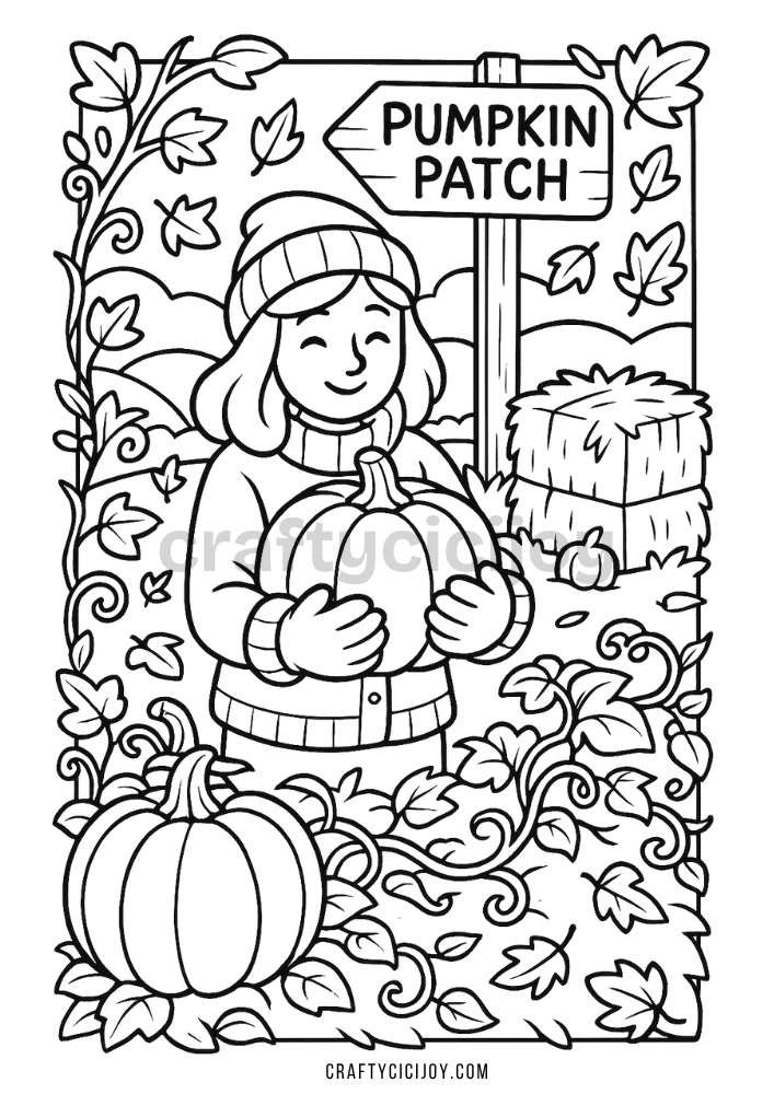 Free Printable Fall Coloring Pages (80 PDF's) 66 72