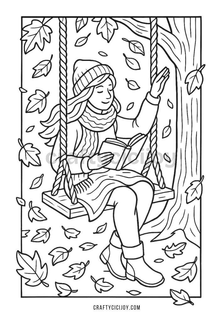 Free Printable Fall Coloring Pages (80 PDF's) 67 73