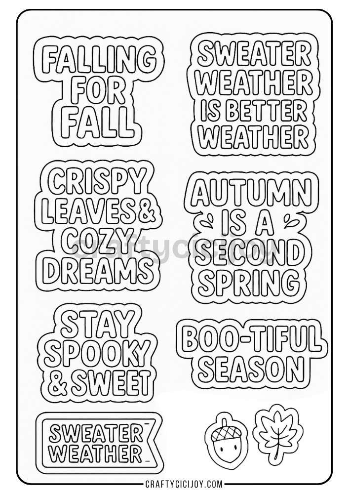 Free Printable Fall Coloring Pages (80 PDF's) 70 76