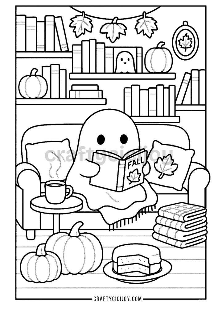 Free Printable Fall Coloring Pages (80 PDF's) 80 88