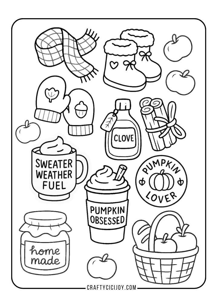 Free Printable Fall Coloring Pages (80 PDF's) 25 89