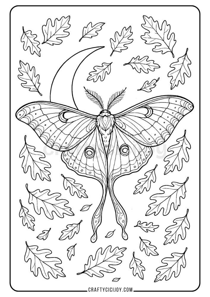 Adult Fall Coloring Pages 25