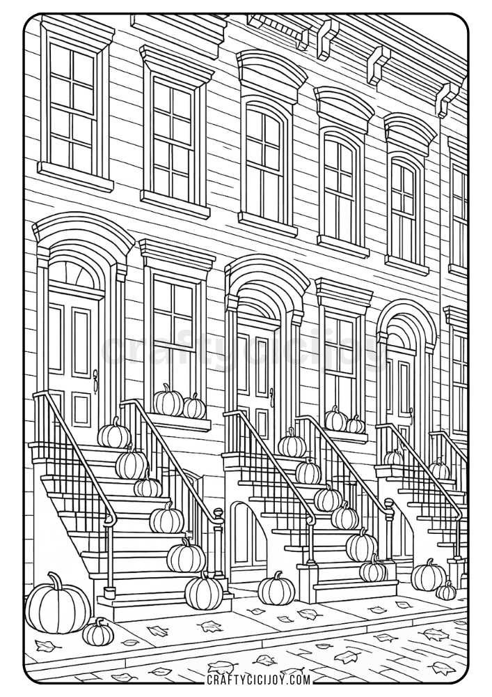 Adult Fall Coloring Pages