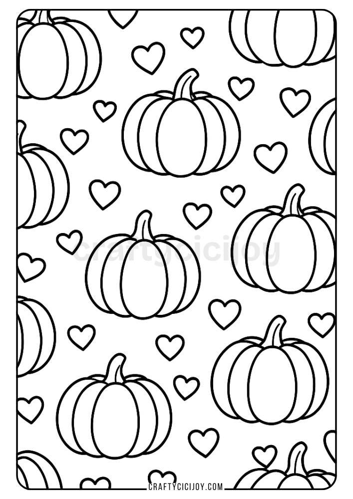 Pumpkin Coloring Sheets (10 Free Printable PDF's) 9 Printable Pumpkin Coloring Pages 10